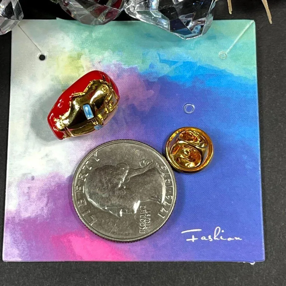 Iron Man Mask Lapel Pin Super Hero Avenger Anime Pin Brooch Accessories Jewelry